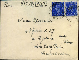 Cover To Czechoslovakia - Covers & Documents