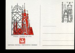 Post Card - World Philatelic Exhibition PRAGA  '68 - Chram SV. Vita - Ansichtskarten