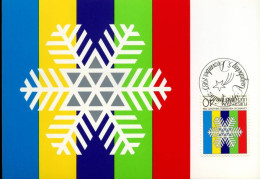 Liechtenstein - MK - Olympische Winterspiele Sarajewo 1984                           - Cartoline Maximum