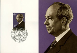 Liechtenstein - MK - Fürst Franz Josef II. Und Fürstin Gina Von Liechtenstein                           - Cartes-Maximum (CM)