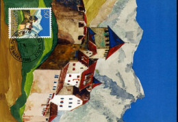 Liechtenstein - MK - Schloss Vaduz                           - Maximumkarten (MC)