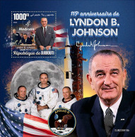 Djibouti 2023 Space  Tribute To L. Johnson S202404 - Djibouti (1977-...)