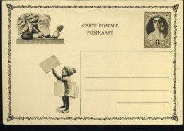 Koningin Elisabeth - Kerstman Met Kind / Rine Elisabeth - Père Noël Et Enfant - Briefkaarten 1909-1934