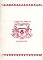 Joyeux Noël Et Une Heureuse Nouvelle Année 1980 - Briefe U. Dokumente