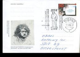 Briefkaart - Stempel : Tentoonstelling Nuenen En Van Gogh - Cartas & Documentos