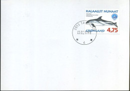 Aarluarsuk Lagenorhynchus Acutus Hvidskaeving - Storia Postale