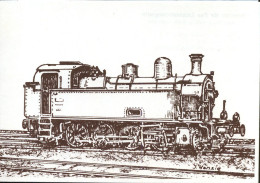 Chemins De Fer Luxermbourgeois - Locomotive à Vapeur Type La Meuse 1904 - Eisenbahnen