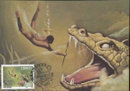 Ciskei Maximumcard - Crocodile - Other & Unclassified