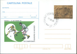 Cartolina Postale - VIII Campionati Europei Di Hockey - 1991-00: Marcophilie