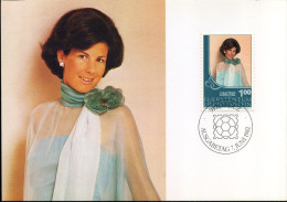 Hereditary Princess Marie Aglae Of Liechtenstein - Cartes-Maximum (CM)