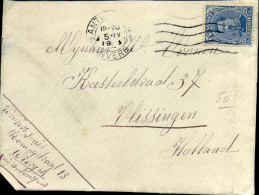 141 Op Fragment  Van Anvers Naar Vlissingen, Holland - 1915-1920 Albert I.