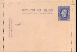 Carte-lettre Pour L'étranger / Kaartbrief Voor Vreemde Landen - Ongebruikt - Letter Covers
