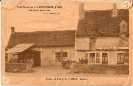 1I4 --- 72 ST OUEN-DE-MIMBRE Ets Poisson-Fian Machines Agricoles - Autres & Non Classés