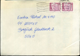 Cover To Bergish Gladbach - Lettres & Documents