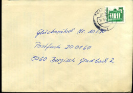 Cover To Bergisch Gladbach - Briefe U. Dokumente