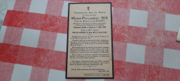 Marie Six Geb. +- 1845 - Getr. L. Mahieu - Gest. Comines/ Komen 7/07/1933 ( 88 J) - Devotion Images