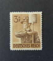 GERMANY ALLEMAGNE EMPIRE DEUTSCHES III REICH 1943 8 ANNIVERSARIO DELLA FONDAZIONE DEL FRONTE CAT. YVERT N.769 MNHL - Oblitérés