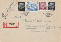 Allemagne Lettre Recommandée Offenbach 1940 - Covers & Documents