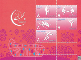 2017 Turkmenistan, Asian Games, Boxing, Chess, Concourt, Block - Turkmenistan