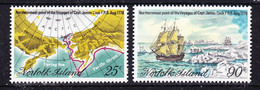 Norfolk Island 1978 Cpt. Cook's Voyages 2v ** Mnh (59990A) - Norfolk Island