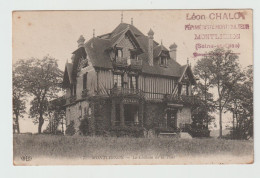 CPA - 95 - MONTLIGNON - Le Château De La Tour - Cachet Maison Léon CHALON Pépiniériste Horticulteur à MONTLIGNON - Montlignon