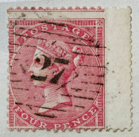 Grande-Bretagne YT N° 18 Used/oblitéré Bord De Feuille - Used Stamps