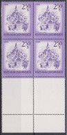 1974 , Mi 1441 ** (7) -  4er Block Postfrisch - Freimarke : Schönes Österreich , Murau , Steiermark - Neufs