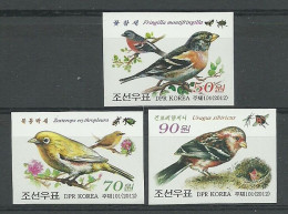 Korea  2012 Birds  Imperf  Y.T. 4143/4145 ** - Korea, North