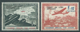 FRANCE LVF COURRIER PAR AVION FRONT DE L'EST N° 4/5 NEUFS** GOMME SANS CHARNIERE - Ava 33801 - Francobolli Di Guerra