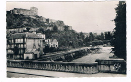 FR-5232   LOURDES : Le Gave Et Le Chateau-Port - Lourdes