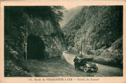N°3542 W -cpa Route De Pierrefitte à Luz -entrée Du Tunnel- - Other & Unclassified
