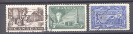 Canada  :  Yv  241-43  (o) - Used Stamps