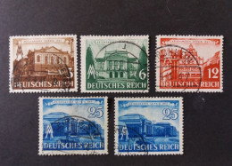 GERMANY ALLEMAGNE EMPIRE DEUTSCHES III REICH 1941 FIERA DI LIPSIA LEIPZIG CAT. YVERT N.688/691 - Unused Stamps