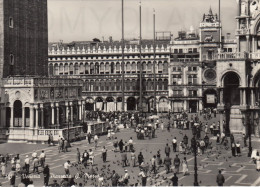 CARTOLINA  C17 VENEZIA,VENETO-PIAZZETTA S.MARCO-STORIA,MEMORIA,CULTURA,RELIGIONE,BELLA ITALIA,VIAGGIATA 1956 - Venetië (Venice)