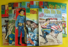 Lot Relié De 12 N° De Rintintin Rin Tin Tin Et Rusty. Mensuel Sagédition Vedettes TV. Kid Roy Découpages Indiens 1966-68 - Bernadette