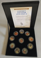 COFFRET SOUVENIR JEAN PAUL II - 10 MONNAIES DE 20 ZLOTYCH - Polonia