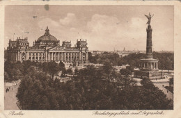 DE679  ---    BERLIN  --   REICHSTAGSGEBAUDE UND  SIEGESSAULE --  1926 - Sonstige & Ohne Zuordnung