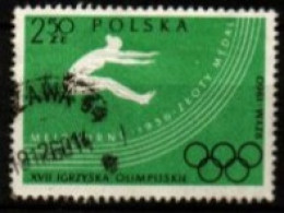 POLOGNE      -     SAUT  EN  LONGUEUR   /   TRIPLE  SAUT     -    Oblitéré. - Leichtathletik