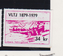 Denemarken Spoorwegzegel Cat.DFBK Lijn: VLTJ Vemb-Lemvig-Thyboron  Jernbane 80e - Other & Unclassified