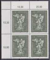 1974 , Mi 1449 ** (1) -  4er Block Postfrisch - Ausstellung " Die Bildhauerfamilie Schwanthaler " - Unused Stamps