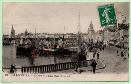 94. LA ROCHELLE - LE PORT ET LE QUAI DUPERRÉ - LL. (17) (ANIMÉE) - La Rochelle