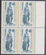 1974 , Mi 1450 ** (2) -  4er Block Postfrisch - EUROPA : Skulpturen - Neufs