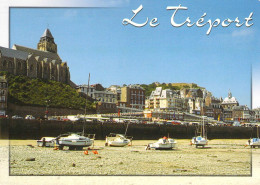 76 - Le Tréport - Le Port à Marée Basse Et Le Quai François 1er - Le Treport