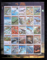 CL, Blocs-feuillets, Block, MARSHALL ISLANDS, Neufs, World's Legendary Jet FIGHTERS, 25 Timbres, Frais Fr 2.25 E - Marshall Islands