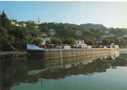 CPSM Agen-Péniche Sur Le Canal Du Midi-Timbre   L2923 - Agen