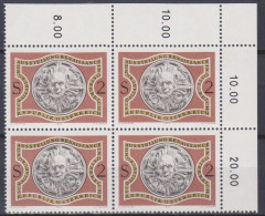 1974 , Mi 1452 ** (1) -  4er Block Postfrisch - Ausstellung " Renaissance In Österreich " - Unused Stamps