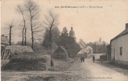 Montauban De Bretagne  (35 - Ille Et Vilaine) Vue Du Bourg De St M'Hervon - Autres & Non Classés