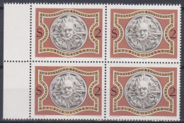 1974 , Mi 1452 ** (4) -  4er Block Postfrisch - Ausstellung " Renaissance In Österreich " - Unused Stamps