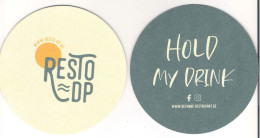 Sous Bock Resto DP Resto Verso - Beer Mats