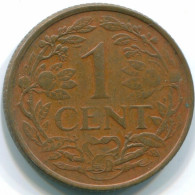 1 CENT 1968 NETHERLANDS ANTILLES Bronze Fish Colonial Coin #S10815.U.A - Netherlands Antilles
